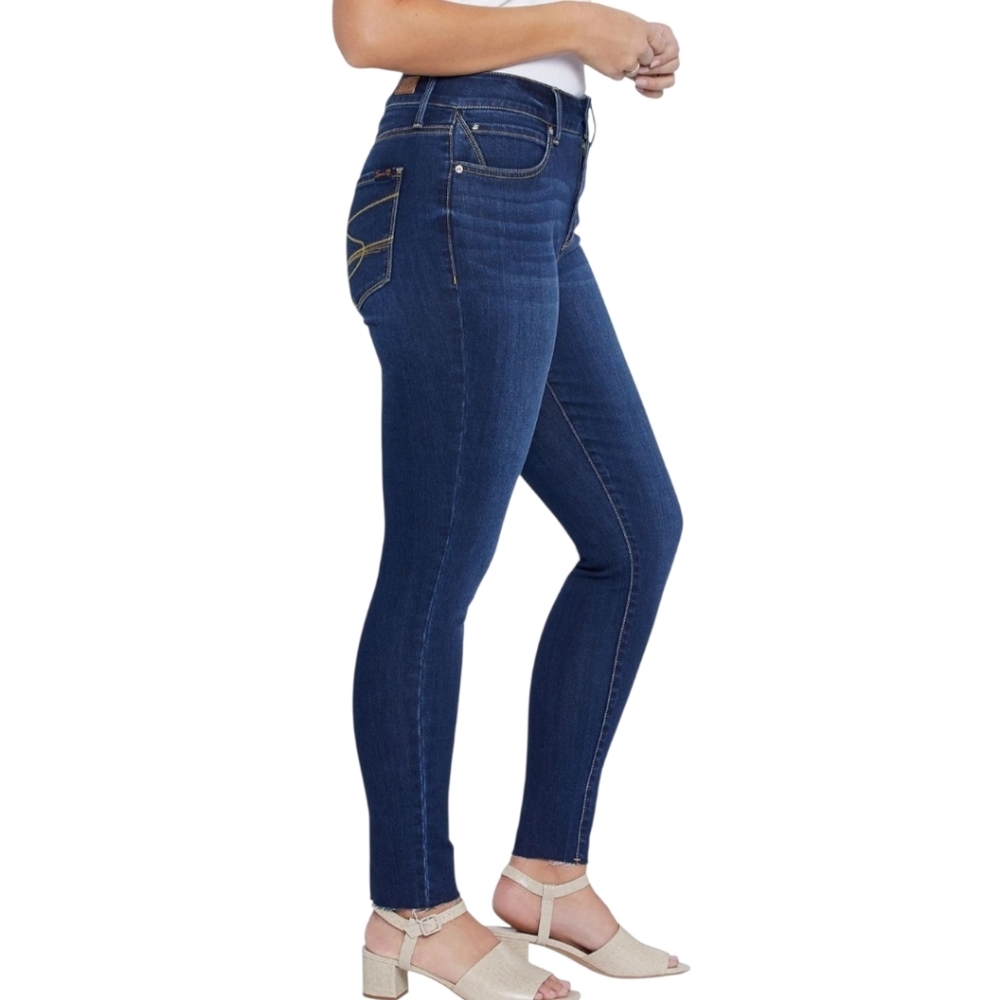 Seven7 Blue Skinny Denim Jeans Size 27